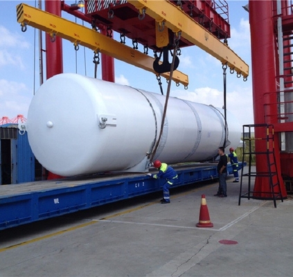 Carro armato di vuoto del materiale da otturazione dell'azoto di liquido del serbatoio del compressore d'aria del camion di trasporto dell'ossigeno liquido di acciaio inossidabile da vendere