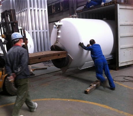 Carri armati 17M3 20M3 di immagazzinamento criogenico dell'azoto liquido CF-20/22