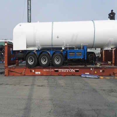 contenitore liquido criogenico mobile del carro armato