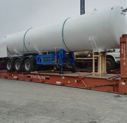 contenitore liquido criogenico mobile del carro armato