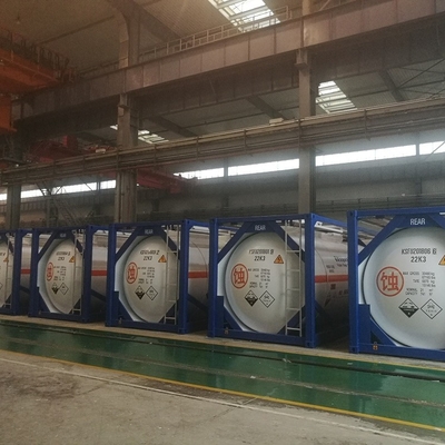 Contenitore del carro armato di norma ISO dell'ammoniaca liquida 20ft 40ft