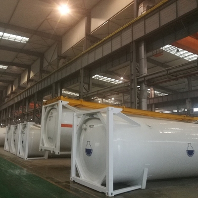 Contenitore del carro armato di norma ISO dell'ammoniaca liquida 20ft 40ft