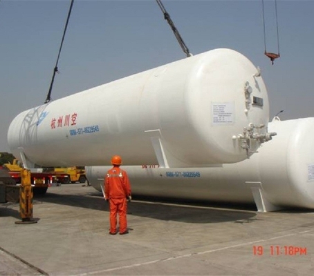 Carro armato liquido orizzontale 2.2MPa di immagazzinamento criogenico di CO2 di 16MnDR Q235-B