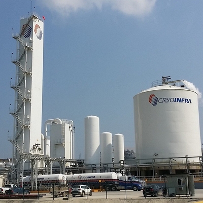99,6% la generazione industriale dell'ossigeno lavora la pianta a macchina KDON-50/100 dell'argon della separazione dell'aria